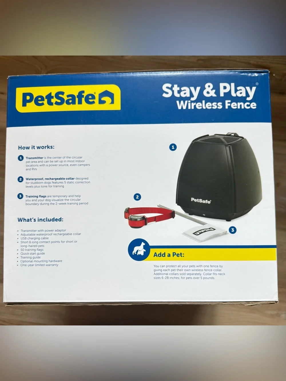PetSafe Wireless Pet Fence System with Collar and Transmitter
